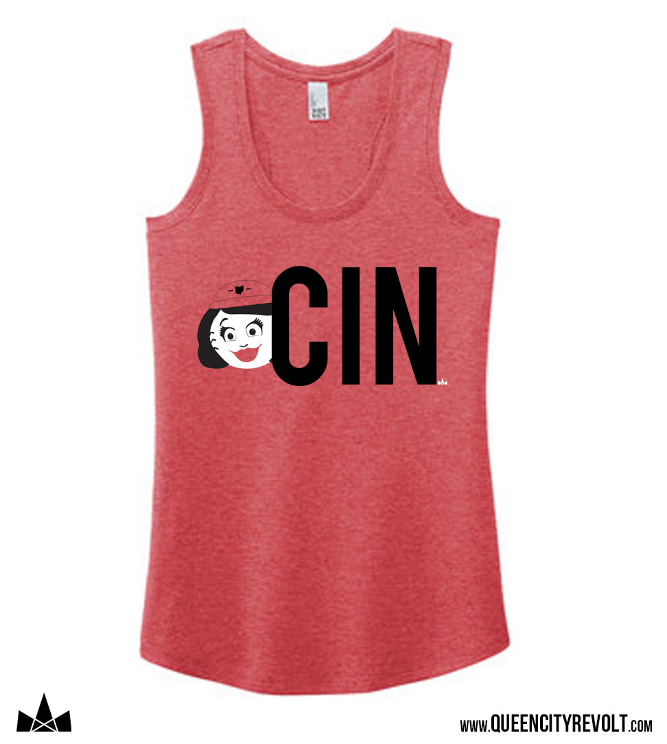 Cincinnati Baseball, CIN Tank, Red