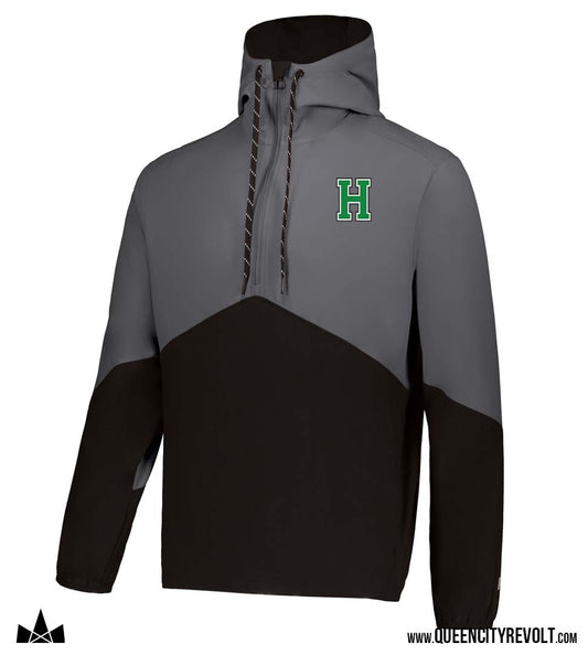 Harrison Adult Russell Legend Pullover, Black/Grey