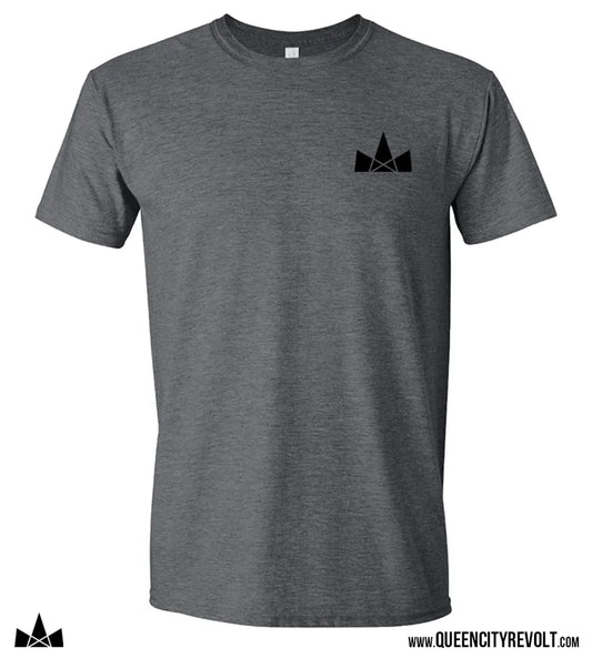 QCR Logo T-Shirt, Grey