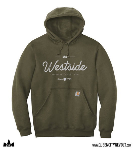 Westside, Carhartt Midweight Hoodie, Moss