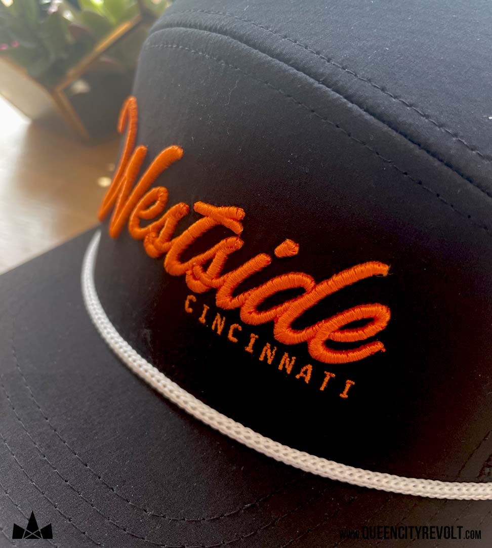 Westside Adult Snapback, Black/Orange