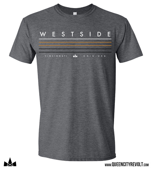 Westside Lines T-Shirt, Grey