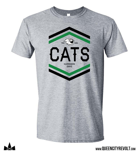 Harrison CATS T-shirt, Grey