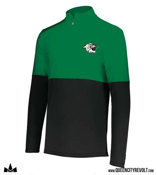 Harrison Adult Holloway Momentum Pullover, Green/Black