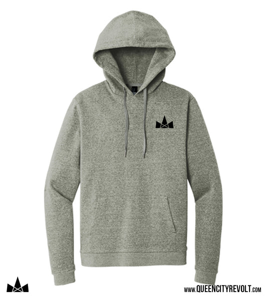 QCR Logo Hoodie, Grey