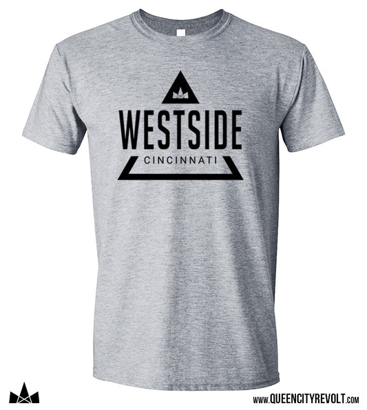 Westside Triangle T-Shirt, Grey