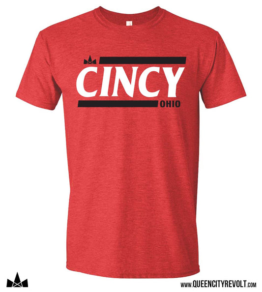 Cincinnati Ohio, University T-Shirt, Red