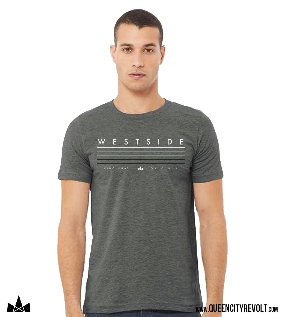 Westside Lines Tee, Grey